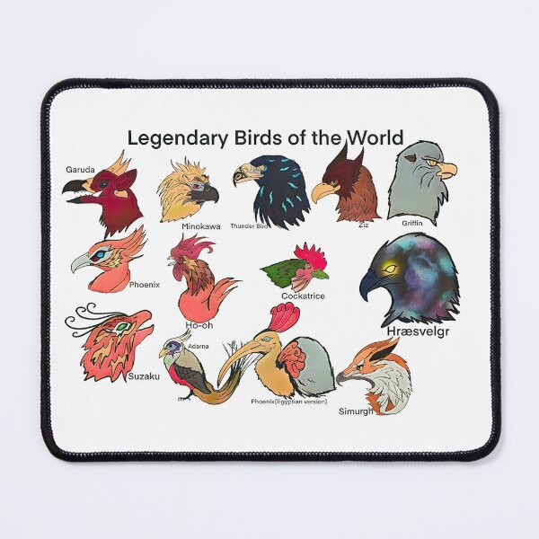 Item preview, Legendary Birds of the world designed and sold by Manalopangaea.