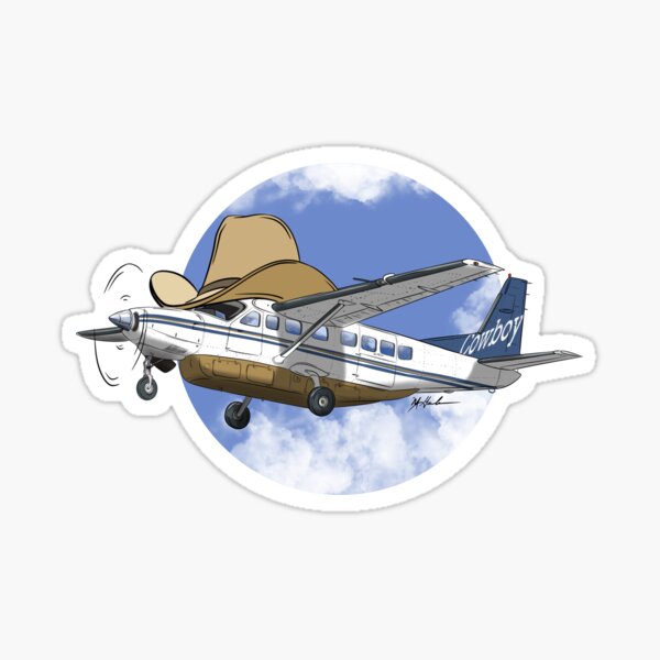 Part 61 Cowboys Sticker — Plane Old Memes