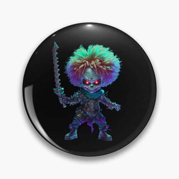 Item preview, Clown Clowns-Miniature Cyberpunk Clown designed and sold by letsgetinspired.