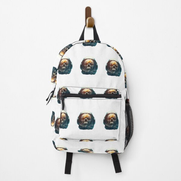 Item preview, skull in an astronaut helmet sticker designed and sold by Dragsma ⭐⭐⭐⭐⭐.