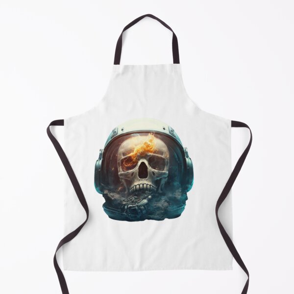 Item preview, skull in an astronaut helmet sticker designed and sold by Dragsma ⭐⭐⭐⭐⭐.