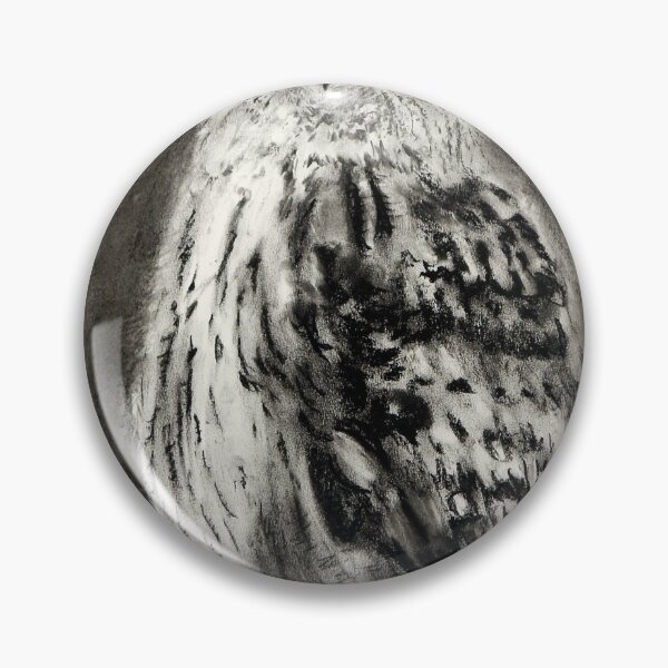 Item preview, Wise owl black and white drawing designed and sold by NorthViewArt.