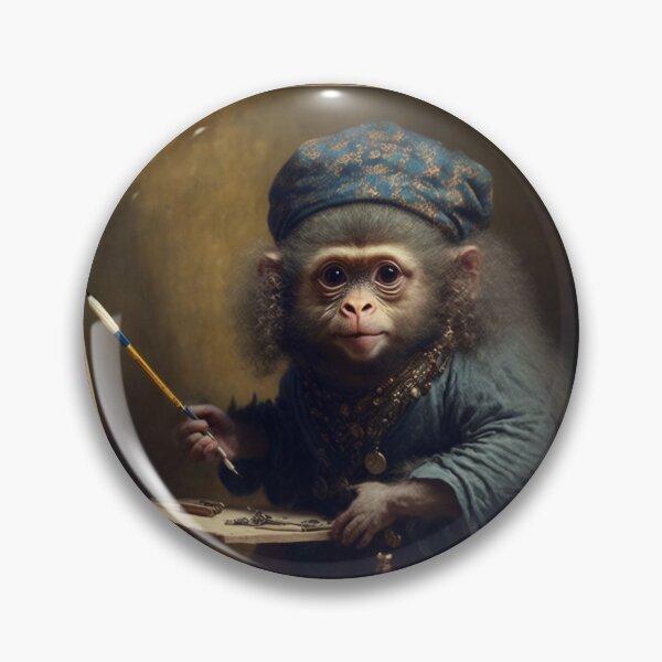 Item preview, Marmoset Portrait designed and sold by ionasvz.