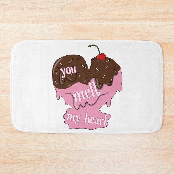 Item preview, You melt my heart (ice cream) designed and sold by Becky-Marie.