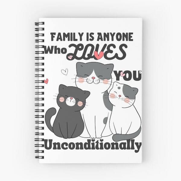 Item preview, Family is Anyone Who Loves You Unconditionally designed and sold by Novelty-Shirts.
