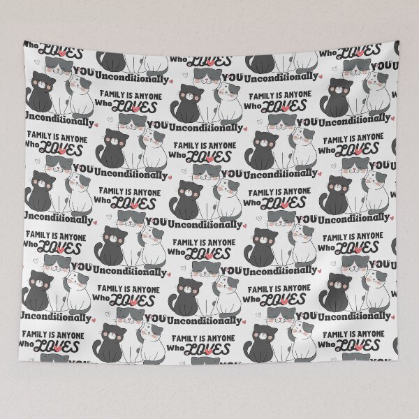 Item preview, Family is Anyone Who Loves You Unconditionally designed and sold by Novelty-Shirts.