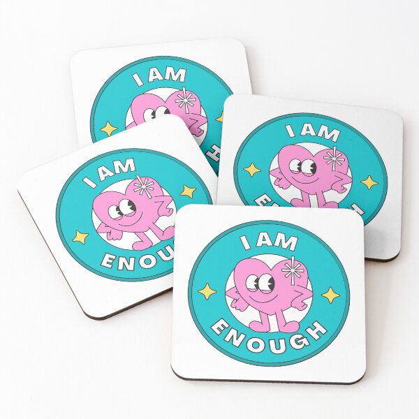 Item preview, I Am Enough Heart designed and sold by AffirmationsNow.