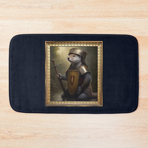 Item preview, Otter Knight Portrait designed and sold by ionasvz.
