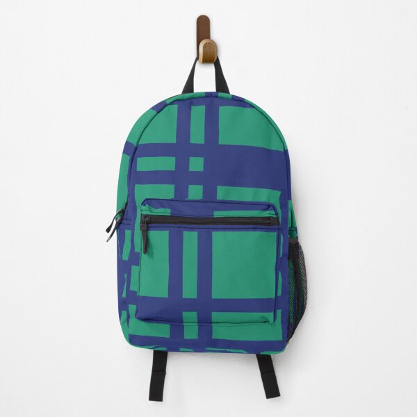 Item preview, Abstract Check Pattern Blue and Green designed and sold by tonymagnerart.