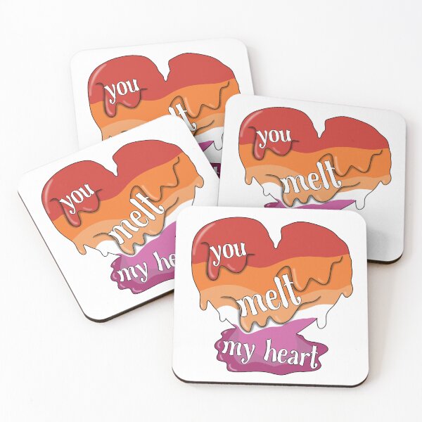 Item preview, You melt my heart (lesbian) designed and sold by Becky-Marie.