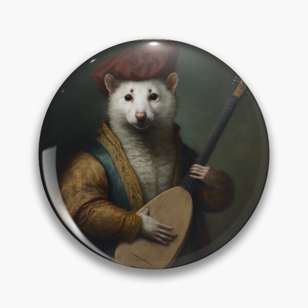 Item preview, Weasel Portrait designed and sold by ionasvz.