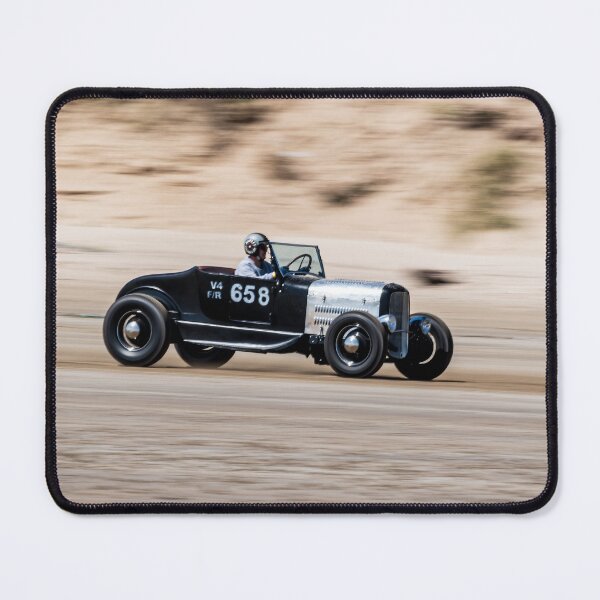 Item preview, Vintage Hot Rod 658: Captivating Photo of Classic Car Racing on the Iconic Pendine Sands of Pembrokshire, Wales designed and sold by stevehuggett.