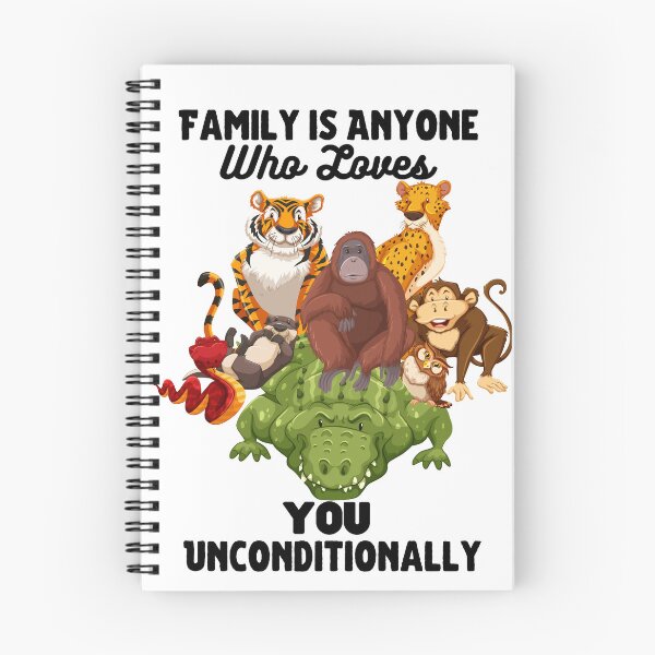 Item preview, Family is Anyone Who Loves You Unconditionally designed and sold by Novelty-Shirts.