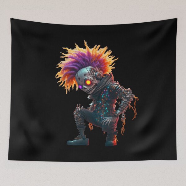Artikelvorschau, Clown Clowns-Miniatur-Punk-Clown entworfen und verkauft von letsgetinspired.