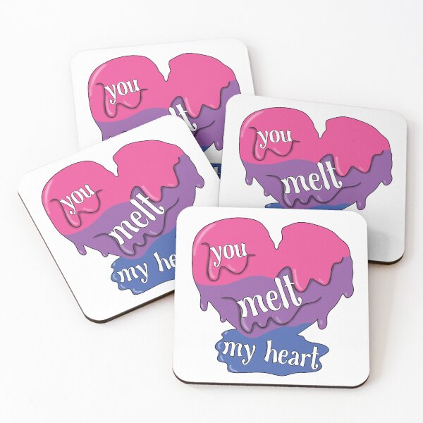 Item preview, You melt my heart (bisexual) designed and sold by Becky-Marie.