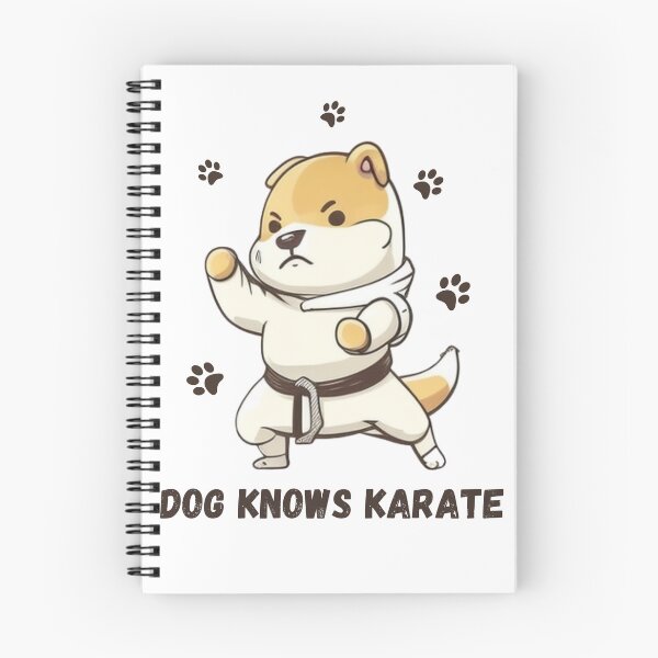 Item preview, Dog knows karate designed and sold by AliensWin.