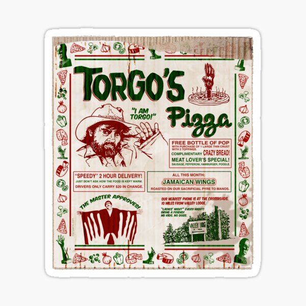 Torgo's Pizza Sticker