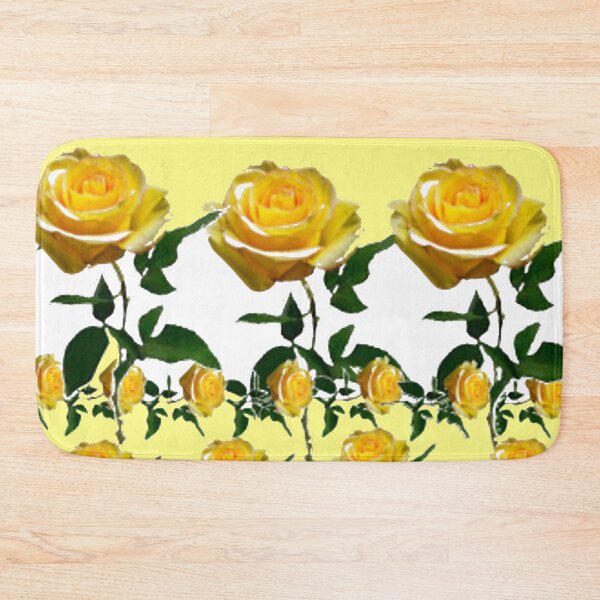 Item preview, YELLOW ROSE GARDEN DESIGNS YELLOW-WHITE ART designed and sold by sharlesart.