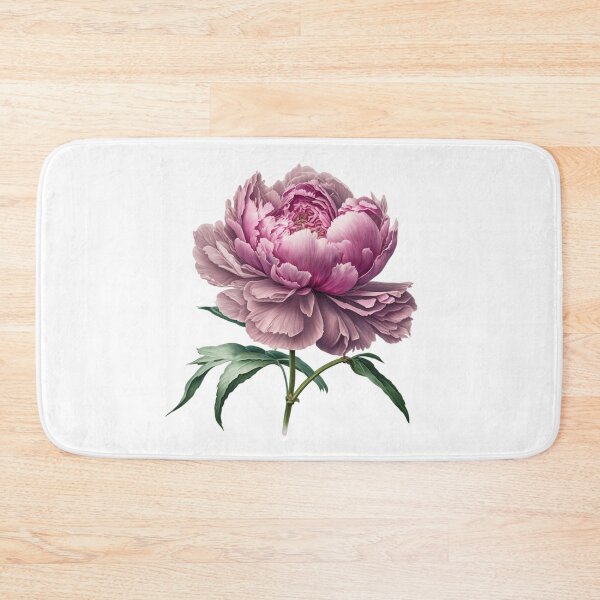 Artikelvorschau, Schöne Blumen-Rosa-Pfingstrosen-Ebene - Pfingstrosen-Aquarell entworfen und verkauft von AniMangArt.