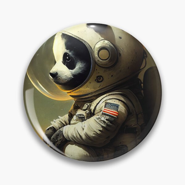 Artikelvorschau, Cool panda astronaut on the moon #3 entworfen und verkauft von Artistic Pandas.