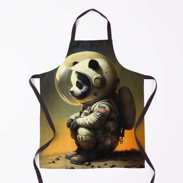 Item preview, Cool panda astronaut on the moon #3 designed and sold by Artistic Pandas.