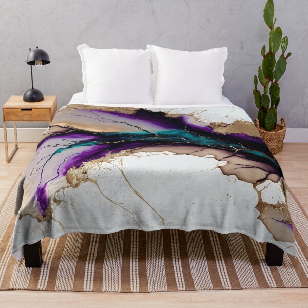 Item preview, Gilted Surge - Abstract Alcohol Ink Resin Art designed and sold by inkvestor.