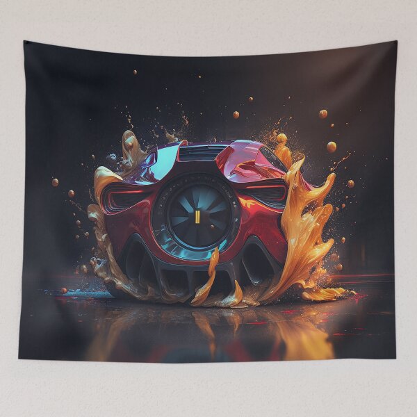 Item preview, Chrome and Chromatics: Supercar Abstract designed and sold by BIBIHOX.