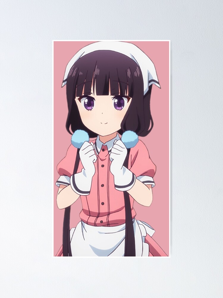 Maika Sakuranomiya Blend S Anime Poster By Dizioboy Redbubble