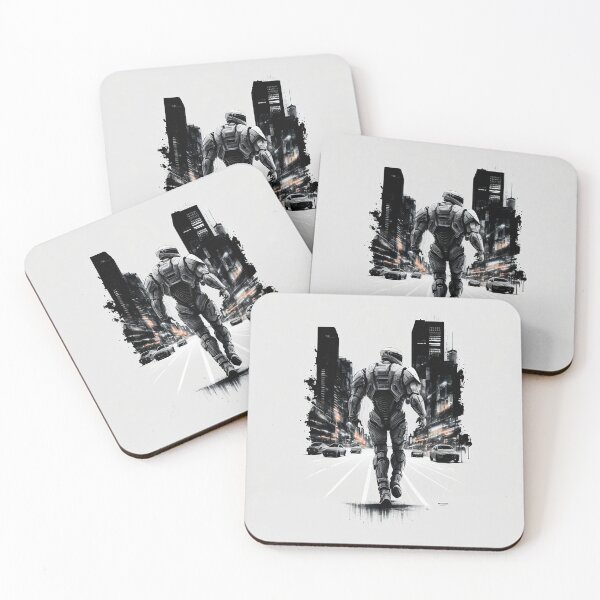 Item preview, android caminando por la ciudad designed and sold by rafaelfreitas.