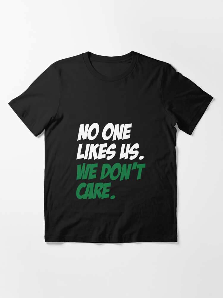 Funny Philly sports fan Eagles toddler kids youth shirt no on likes us we  don't care little