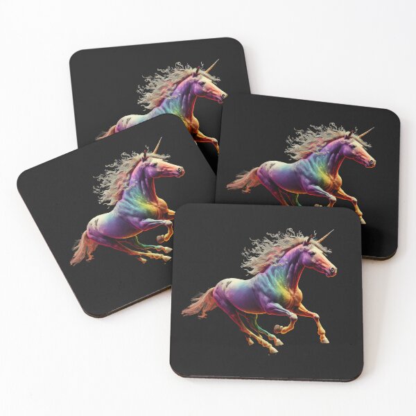 Item preview, Rainbow Magic: Multi-Color Unicorn Tee designed and sold by Vividy.
