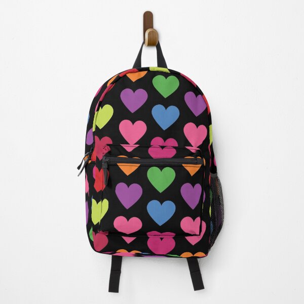 Item preview, BiG Colorful Rainbow Hearts Pattern Seamless Pattern designed and sold by ClaudiaFlores.