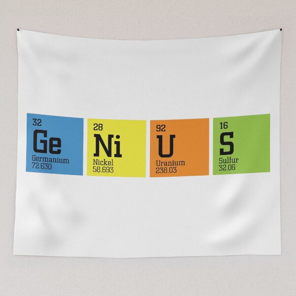 Item preview, Genius - Periodic Table designed and sold by Colorful Wonder.