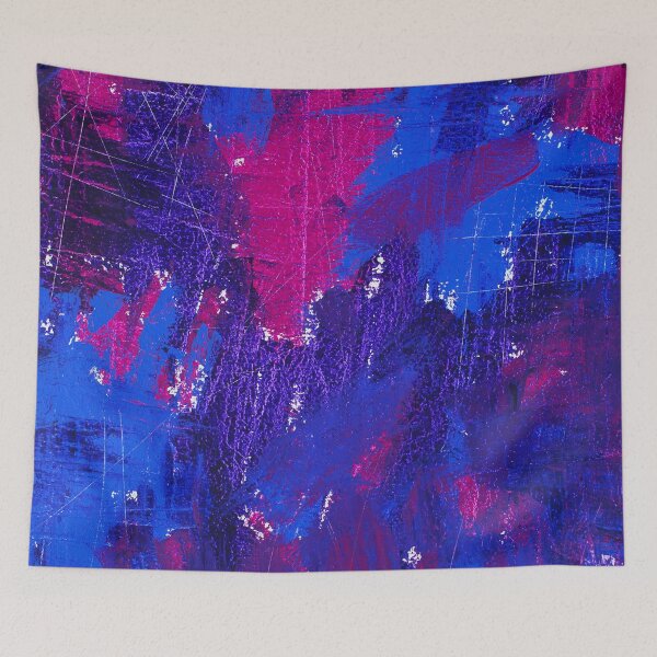 Item preview, Midnight Abstract Paint Strokes designed and sold by HellbenderCo.