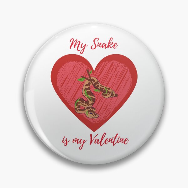 Item preview, My brown snake is my Valentine designed and sold by Nicefoxy.
