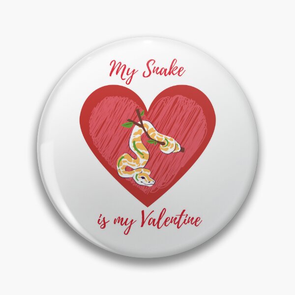 Item preview, My yellow albino snake is my Valentine designed and sold by Nicefoxy.