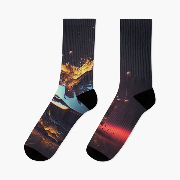 Item preview, Futuristic Finesse: Supercar Abstract designed and sold by BIBIHOX.