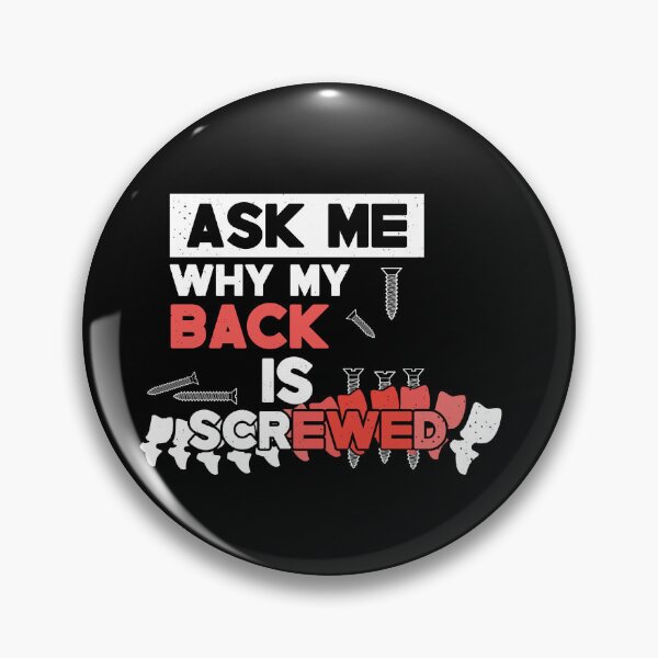 Item preview, Funny Get Well Gift Spinal Fusion Back Surgery designed and sold by StrongShirts.