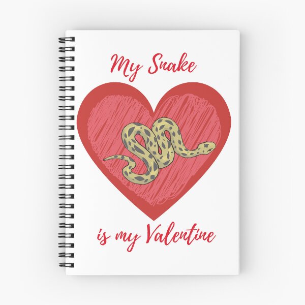 Item preview, My snake is my Valentine designed and sold by Nicefoxy.