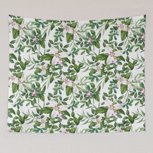 Item preview, Pink Trillium - White designed and sold by Jami Watkins.