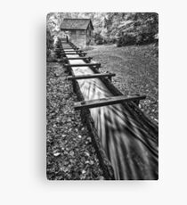Mingus Mill - Black & White Canvas Print