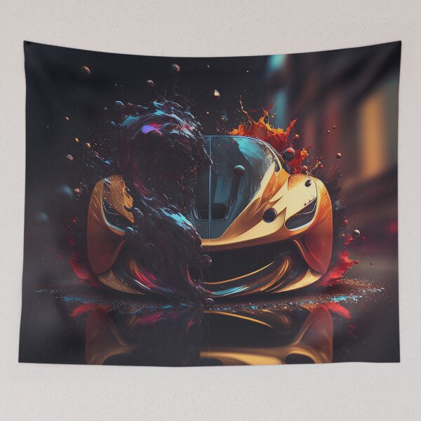 Item preview, High Octane Art: Supercar Abstract designed and sold by BIBIHOX.
