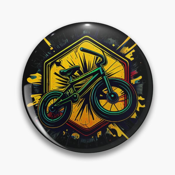 Item preview, BMX graphics with a mix of colorful and simple forms, in a tattoo and pop-art inspired by the look of cartoons (1) designed and sold by TourDePassion.