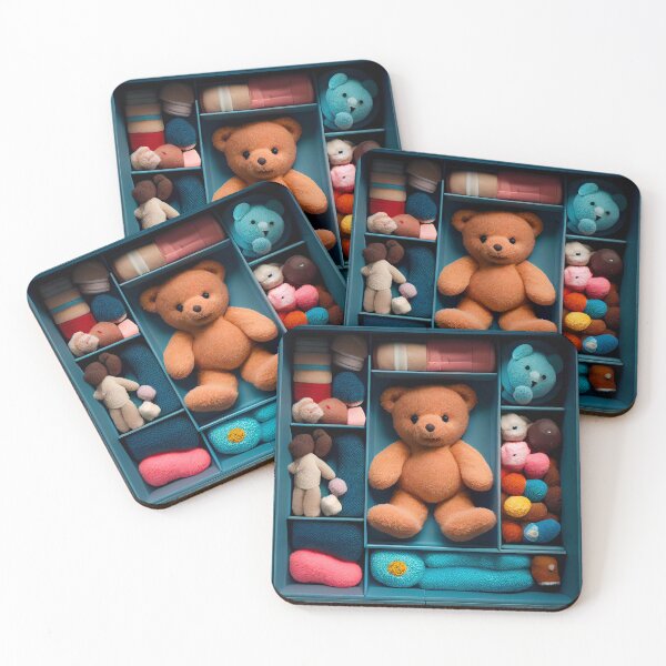Item preview, teddy Unique gift the ultimate teddy bear gift for her or him love heart collection designed and sold by GeoffBeattie.