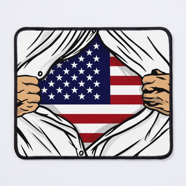 Item preview, American Flag - Opened Shirt designed and sold by bennetthuskers.