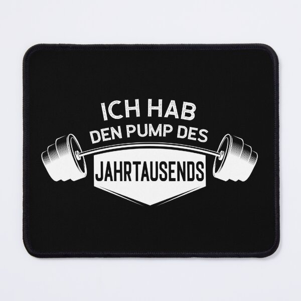 Artikelvorschau, Ich hab den Pump des Jahrtausends Fitness Training entworfen und verkauft von StrongShirts.