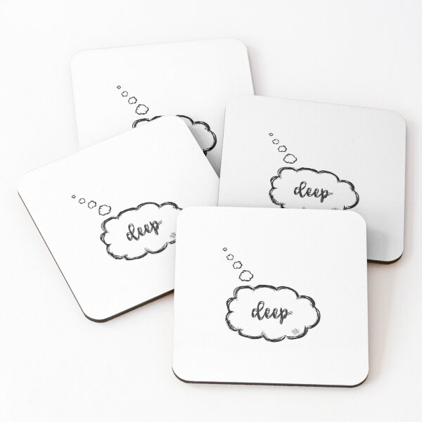 Item preview, Hand-Crafted Deep Thought Graphic  designed and sold by Ambilart1.