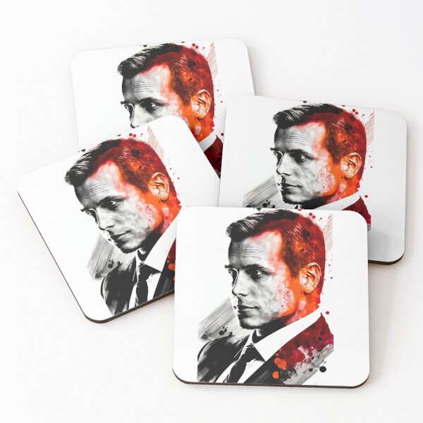 Artikelvorschau, Harvey Specter Portrait Abstract entworfen und verkauft von BadBoyCustoms.