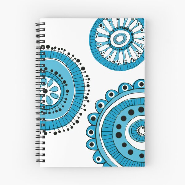 Item preview, Teal Flowers designed and sold by Claudia McBain.