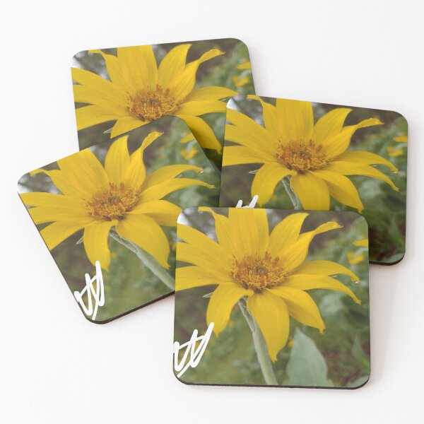 Artikelvorschau, Regnerische gelbe Blume entworfen und verkauft von Mycustomshop24.